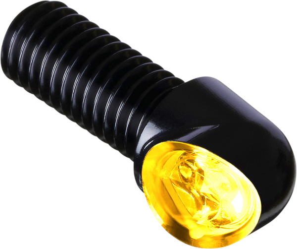 Mo-blaze Pin Turn Signals Anodized Black, 2, nordicamoto.ro