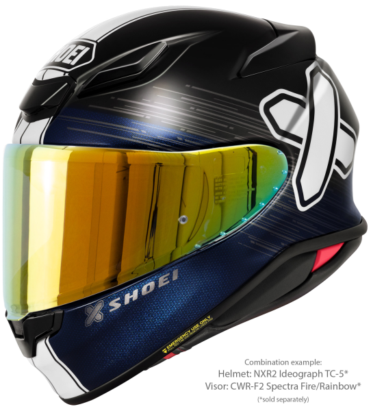 Casca integrala SHOEI NXR2 IDEOGRAPH TC-5 Negru/Albastru/Alb XXL-3