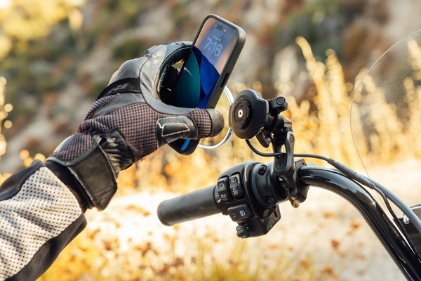 Suport telefon Quad Lock Motorcycle Handlebar Mount PRO Adjustable pentru ghidon de motocicletă, negru, 4, nordicamoto.ro