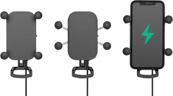 Tough-charge Ram Mounts Suport Ghidon cu Incarcare Wireless Waterproof - Ramb149zauni12w-3