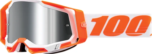 Ochelari 100% Racecraft 2 Orange Flash Silver Mirror, 1, nordicamoto.ro