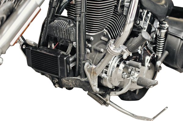 Low-mount Fan-assisted Oil Cooler Kit Black, 1, nordicamoto.ro