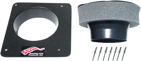 High-flow Air Horn Intake Kit Black, 2, nordicamoto.ro