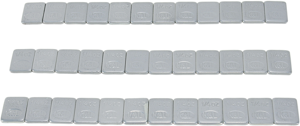 Quickstick Wheel Weights Powder-coated, Silver, 1, nordicamoto.ro