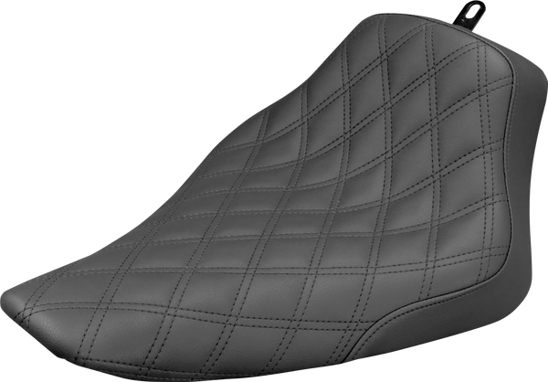 Renegade Lattice Stitch Solo Seat Black, 1, nordicamoto.ro