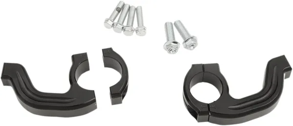 MOOSE RACING Replacement Contour Handguard Inner Mount Clamp Black 