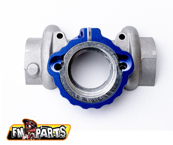 Protectie Flansa Evaucuare KTM / Husqvarna 250/300 2017-2021 albastra Fm-Parts-6