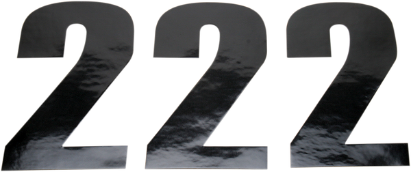 Vinyl Race Numbers Black, 1, nordicamoto.ro