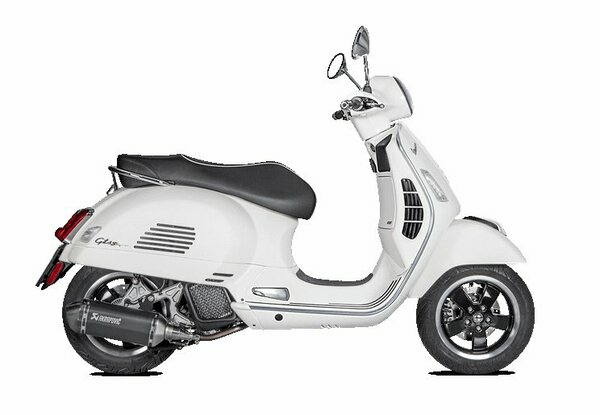 Slip-on Line Muffler Scooter Black -2