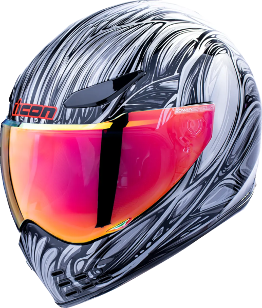 Domain Nouveau Helmet Silver , 2, nordicamoto.ro