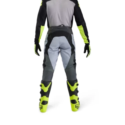 Pantaloni Fox MX-180 Flow Alb/Rosu 44, 4, nordicamoto.ro