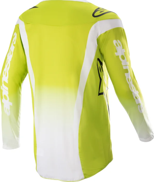 Tricou Copii Alpinestars Racer Push Yellow/White S, 2, nordicamoto.ro