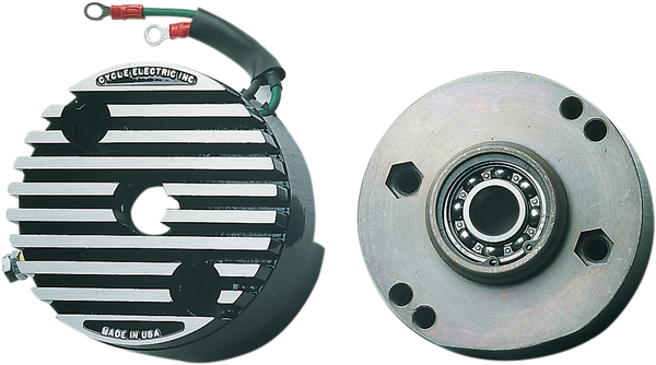 6v Low Output Generator-mounted Regulator With Updated End Plate (4-hole) Black, 1, nordicamoto.ro