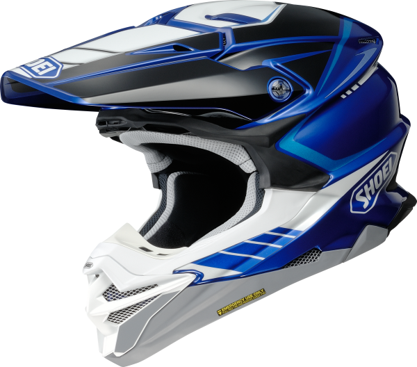 Casca SHOEI VFX-WR 06 JAMMER TC-2 Negru/Albastru/Gri/Alb XXL