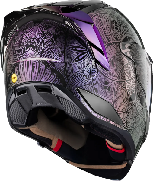 Ultraflite Opal Mandala Mips Helmet Silver, Purple , 4, nordicamoto.ro