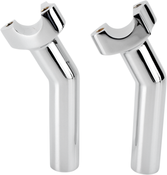 Forged Aluminum Handlebar Riser Silver, 1, nordicamoto.ro