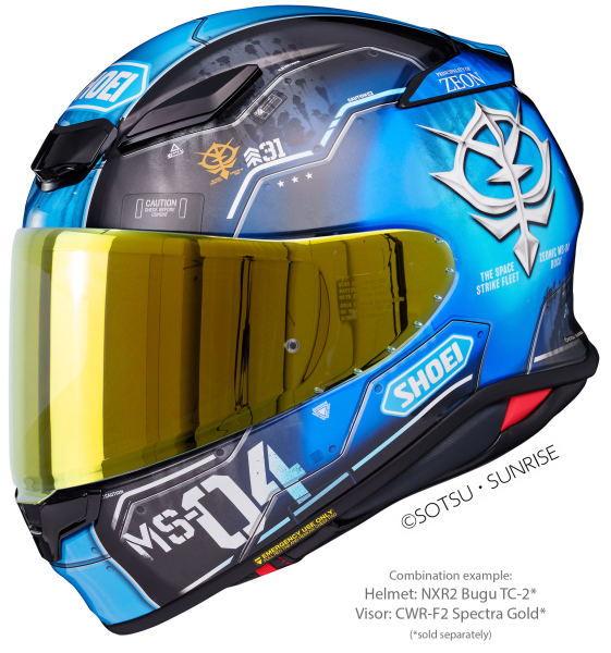 Casca integrala SHOEI NXR2 BUGU TC-2 Albastru XXL-3