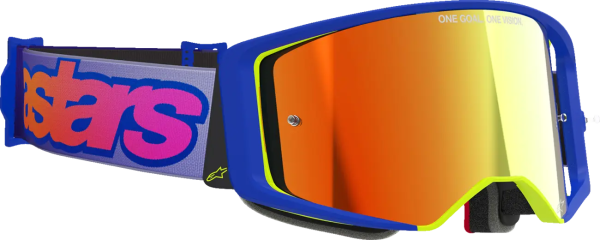 Ochelari Alpinestars Supertech Vision Vista Blue/Purple/Yellow