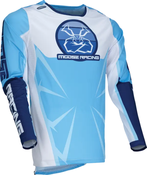 Tricou MOOSE RACING Agroid Blue-3