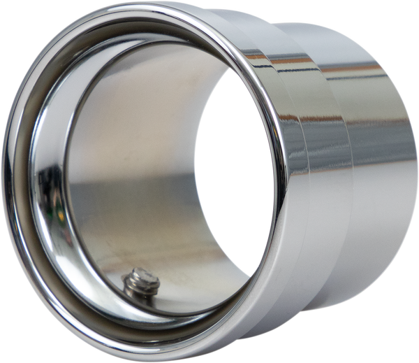 Billet Exhaust Tips Silver, 1, nordicamoto.ro