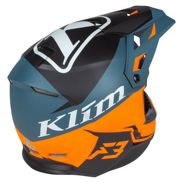 Casca Klim F3 ECE Verge Petrol-11