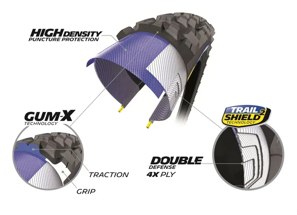 Force Am2 Competition Bicycle Tire Black-3