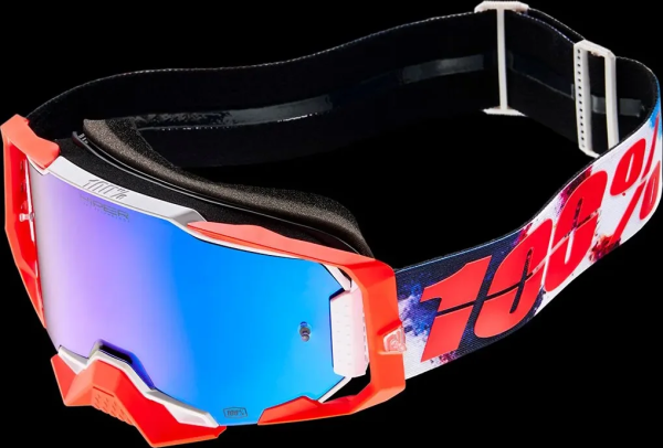 Armega Goggle White, Red, Blue -0