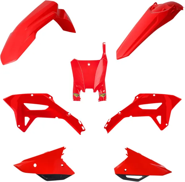 5 Piece Replica Body Kit Red-0