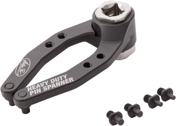 Heavy Duty Pin Spanner Black, Oxide -3