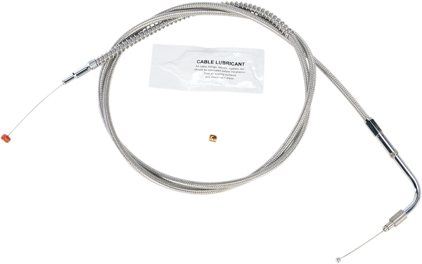 Stainless Steel Throttle/idle Cable Silver +305 mm (12''), 1, nordicamoto.ro