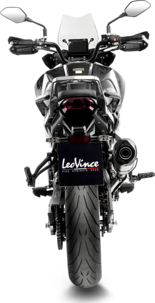 Tobă de eșapament LeoVince LV One Evo Slip-On pentru Benelli TRK 702 X, 3, nordicamoto.ro