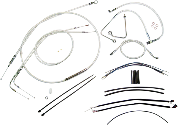 Sterling Chromite Ii® Designer Handlebar Installation Kit Silver, 3, nordicamoto.ro