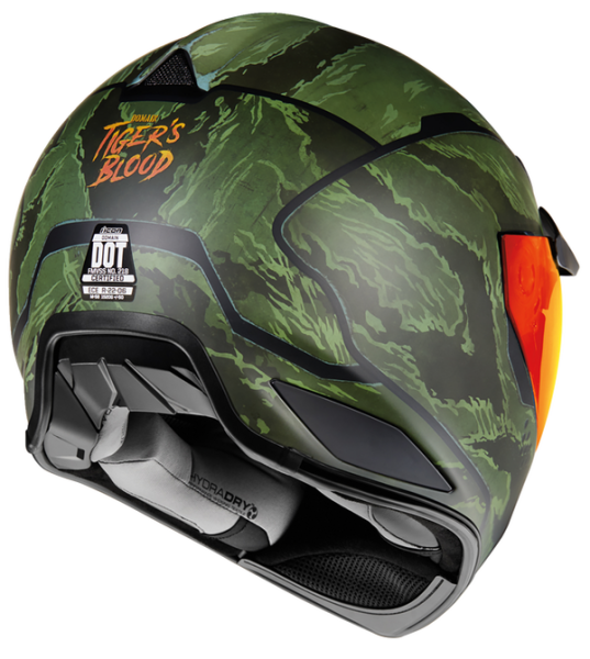 Domain Tiger's Blood Helmet Green -9