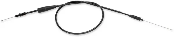 MOOSE RACING Black Vinyl Throttle Cable Black -1