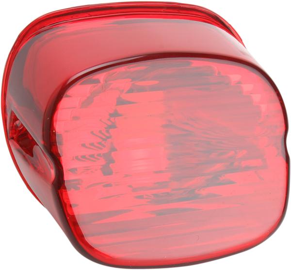 Laydown Taillight Lens With No Tag Window Red, 1, nordicamoto.ro
