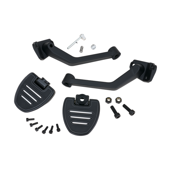 Adjustable Passenger Boards Black, 3, nordicamoto.ro