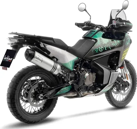 Tobă de eșapament LeoVince LV One Evo Slip-On pentru Husqvarna Norden 901, 5, nordicamoto.ro
