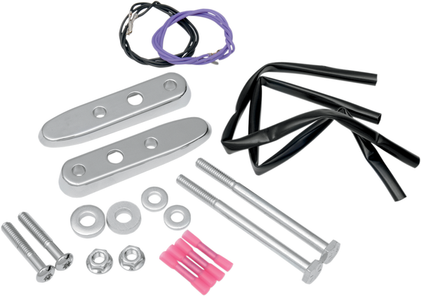 Chrome Rear Turn Signal Relocation Kits Chrome, 1, nordicamoto.ro