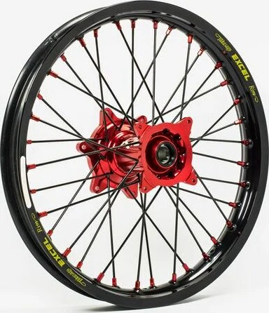 Jantă Elite Mx-en, spițe negre, roșu, 1, nordicamoto.ro