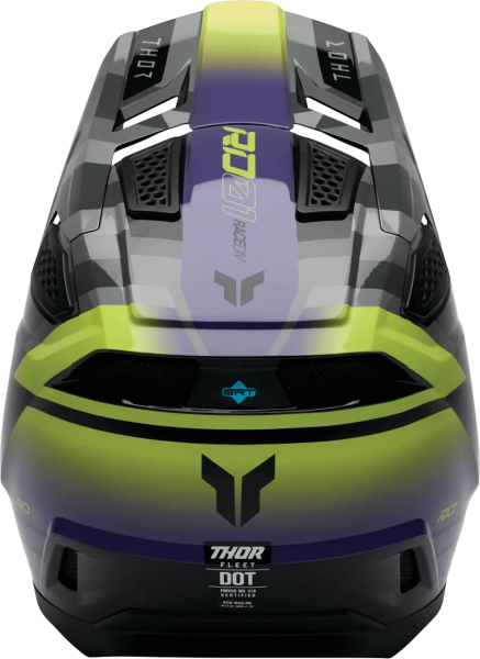 Casca Thor Fleet Camber Negru/Mov/Galben Fluo XXL-1