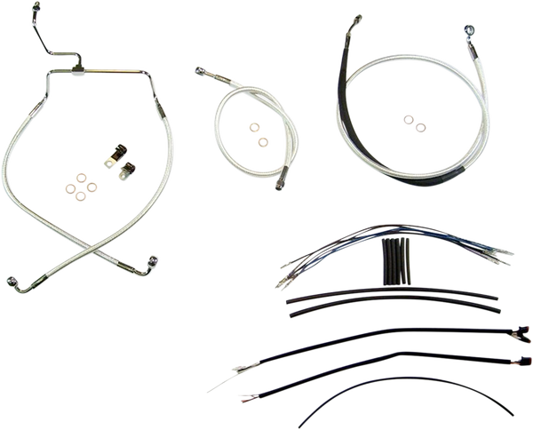 Sterling Chromite Ii® Designer Handlebar Installation Kit Silver, 1, nordicamoto.ro