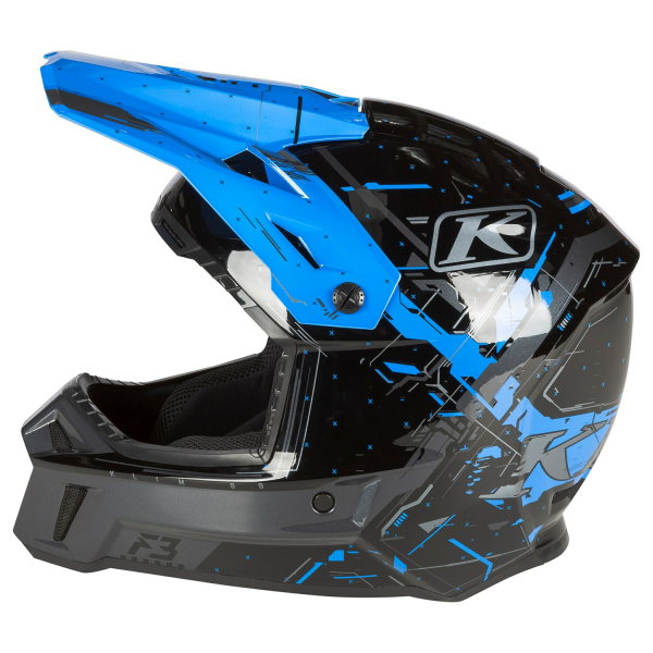 Casca Klim F3 ECE Verge Petrol-86