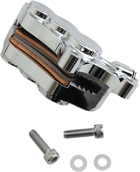 Ness Tech Six-piston Differential Bore Caliper Chrome, 3, nordicamoto.ro