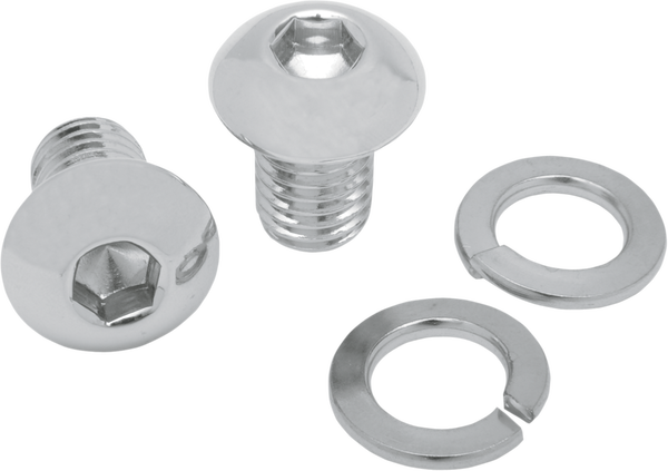 Chrome Seat Bolts And Mounting Nuts Chrome, 3, nordicamoto.ro