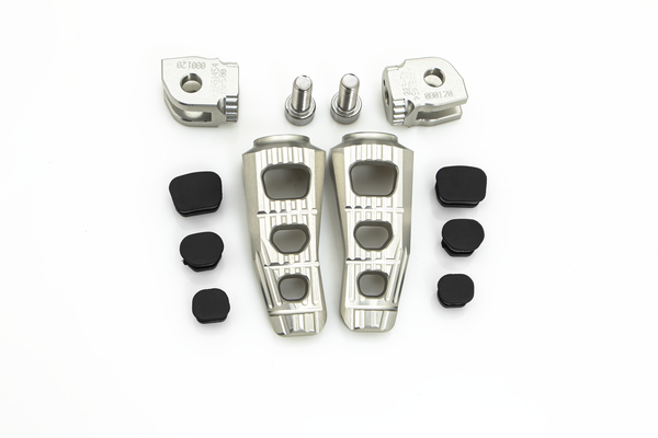 Uf20 Footrest Kit Silver, 1, nordicamoto.ro