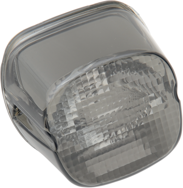 Laydown Taillight Lens With Bottom Tag Lens Smoke, 1, nordicamoto.ro