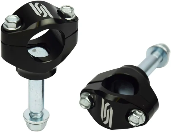 Bar Mounts For Oem Triple Clamps Black, Silver -9a20fca81378f4130e6545120bea0c0f.webp