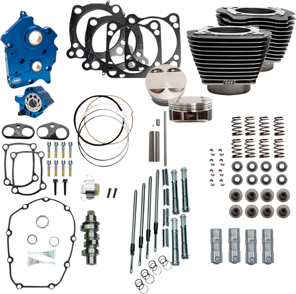 128(r) Power Package Engine Performance Kit Black, 1, nordicamoto.ro