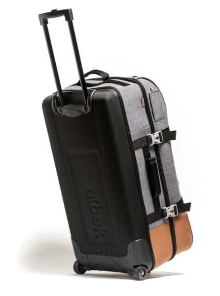 Albek Long Haul Roller Bag Black, Brown, Gray, 1, nordicamoto.ro
