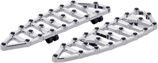 Mx Billet Floorboards Silver, 2, nordicamoto.ro